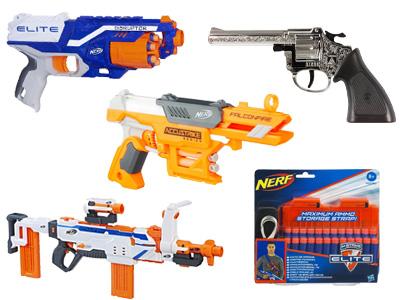 Nerf Blasters & pistolen
