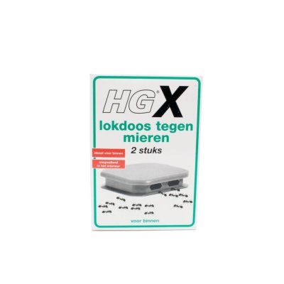 HG X MIERENLOKDOOS 2 ST BINNEN COMPACT - 0010181661 - *0010181661