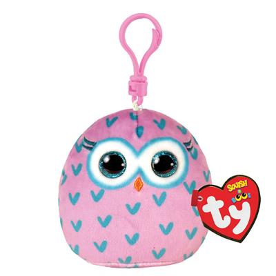 TY SQUISH A BOO CLIPS WINKS OWL 8CM - 2010983 010 - 2010983