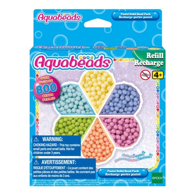 AQUABEADS 31505 PASTEL SOLID BEAD PACK - 267 5057 - 267-5057