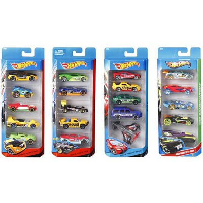 HOT WHEELS AUTO 5-PACK - 303 6631 - 303-6631