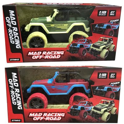 R/C 1:20 MONSTER TRUCK JEEP - 394 0186 - 394-0186