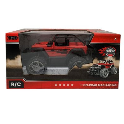 R/C 1:18 MONSTER TRUCK JEEP - 394 0187 - 394-0187