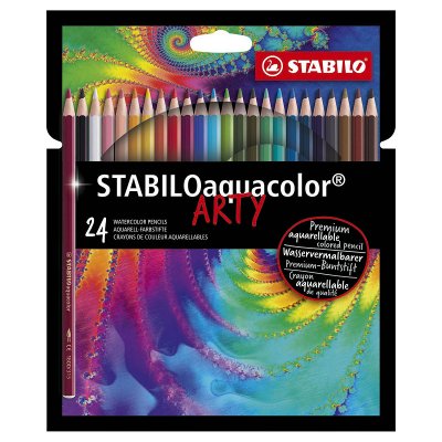 STABILO AQUACOLOR ARTY ETUI 24 STUKS - 4006381547208 - 1068623