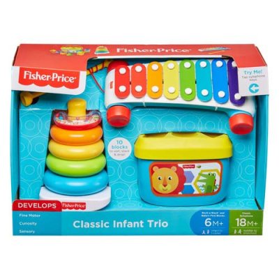 FISHER PRICE INFANT TRIO GIFTSET - 406 5485 - 406-5485