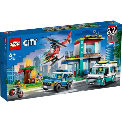 LEGO 60371 CITY HOOFDKWARTIER VAN HULPDI - 411 3110 - 411-3110