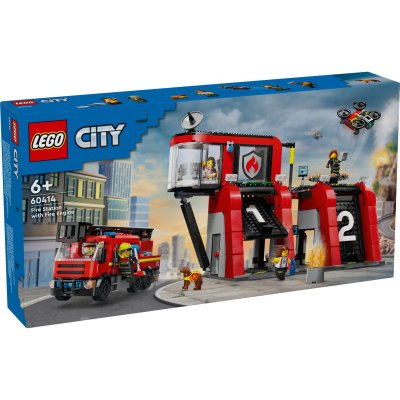 LEGO CITY 60414  BRANDWEERKAZERNE  EN BR - 411 4000 - 411-4000