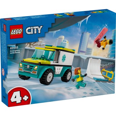 LEGO CITY 60403 EMERGENCY AMBULANCE - 411 4030 - 411-4030