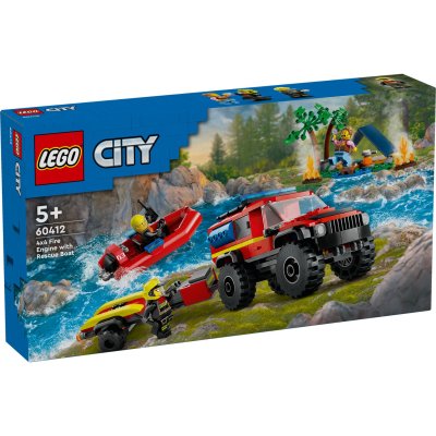 LEGO CITY 60412  4X4 BRANDWEERAUTO  MET - 411 4120 - 411-4120