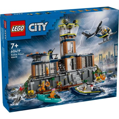LEGO CITY 60419 POLITIEGEVANGENISEILAND - 411 4190 - 411-4190