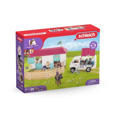 SCHLEICH 72147 VISIT AT THE STABLE - 446 3217 - 446-3217