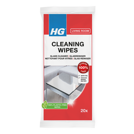 HG GLASREINIGER CLEANING WIPES 20X - 456000103 main - *0010224697