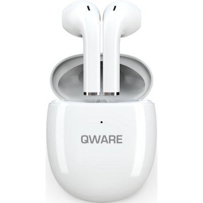 QWARE BT WIRELESS EARPHONES WHITE - 461x840 - QWSND-015WH