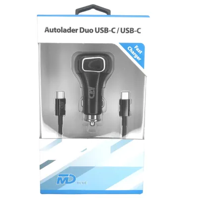 MDB AUTOLADER DUO USB-C/USBC FAST CHARGE - 6000000100186 - *0010232966