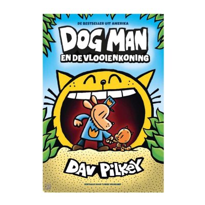 BOEK DOG MAN EN DE VLOOIENKONING - 655 9089 - 655-9089