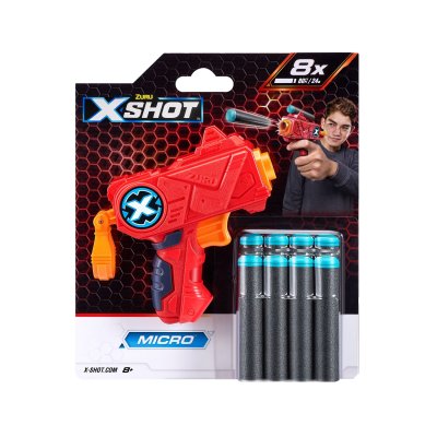 ZURU X-SHOT EXCEL MICRO MET 8 DARTS - 721 1990 - 721-1990