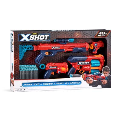 ZURU X-SHOT EXCEL MIX COMBO PACK 48 DART - 721 6585 - 721-6585