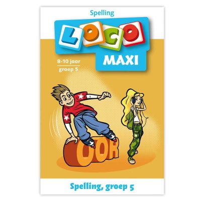 MAXI LOCO GROEP 5 SPELLING BAC - 9789001779399 - 0573740