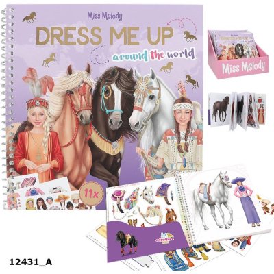 MISS MELODY DRESS ME UP AROUND THE WORLD - Miss melo - 0012431
