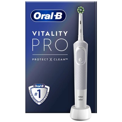 TANDENBORSTEL VITALITY PRO PROTECT X CLE - Oral b vitality pro white elektrische tandenborstel protect clean - 5507721