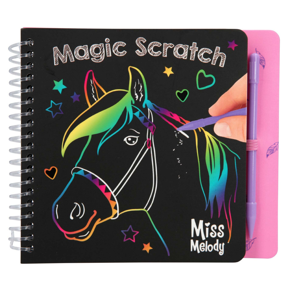 Verrassend MISS MELODY MINI MAGIC-SCRATCH BOOK JQ-11