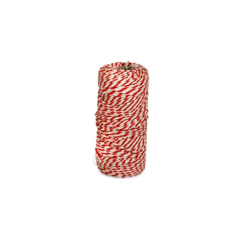 ROLLADETOUW ROOD/WIT 80M - 102 7300 - 102-7300