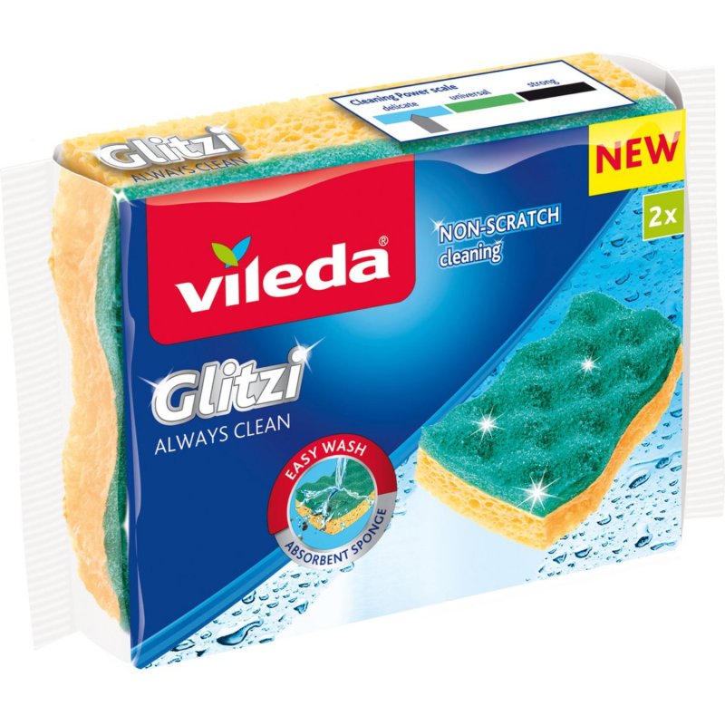 VILEDA GLITZI ALWAYS CLEAN X2 - 111 8527 - 111-8527