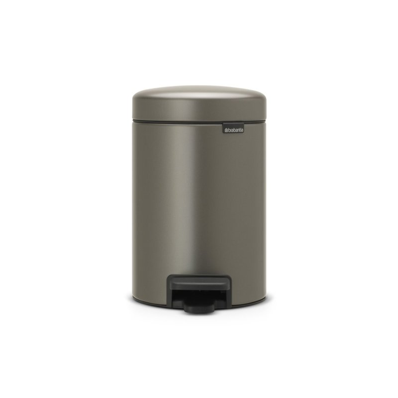 BRABANTIA PEDAALEMMER 3 LITER PLATINUM - 113246 1 - 113246