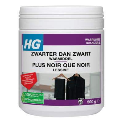 HG ZWARTER DAN ZWART WASMIDDEL 500G - 180050100 1 - 180050100