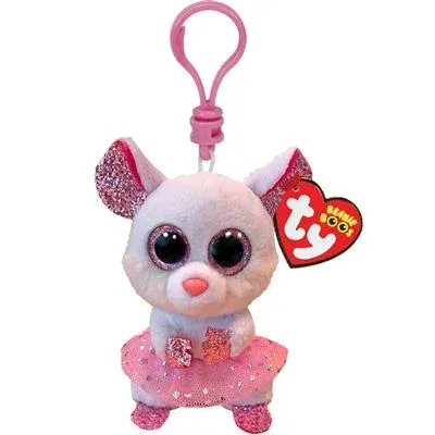 TY BEANIE BOOS CLIP NINA MOUSE 9CM - 2007533 010 - 2007533