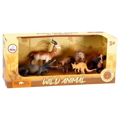 WILDE DIEREN SET 6 DELIG - 250 8510 - 250-8510