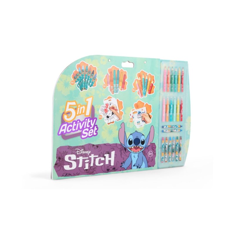 STITCH 5 IN 1 KLEURBOEK ACTIVITEITEN SET - 250 8686 - 250-8686