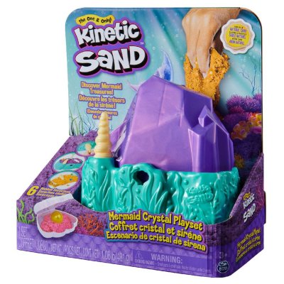 KINETIC SAND MERMAID CRYSTAL PLAYSET - 255 5237 - 255-5237