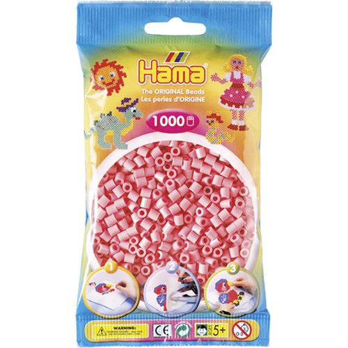 STRIJKKRALEN HAMA 1000 STUKS ROZE - 267 0006 - 267-0006