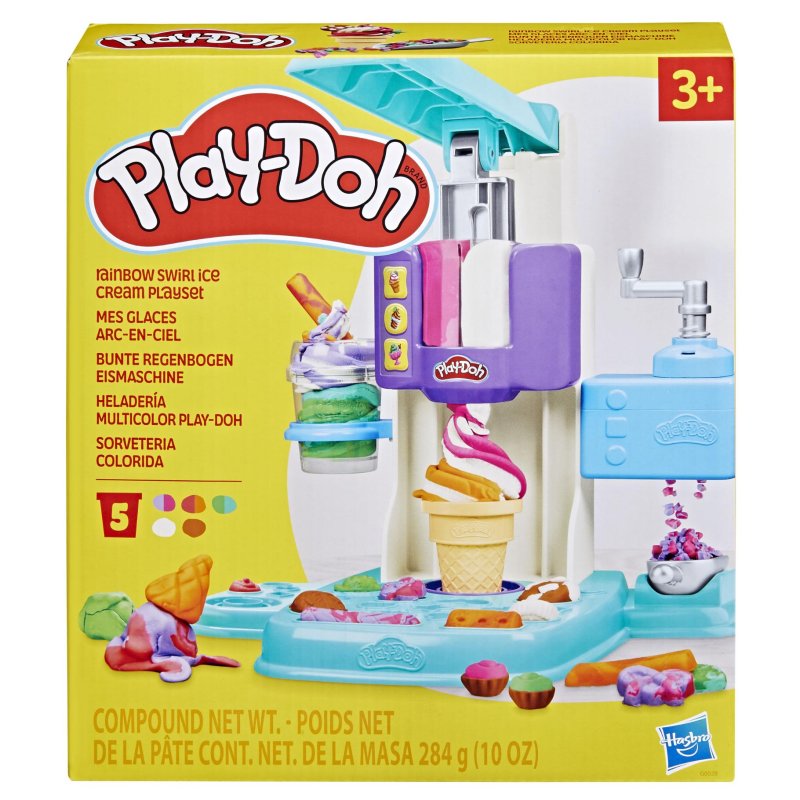 PLAY-DOH REGENBOOG IJSMAKER PLAYSET - 275 0285 - 275-0285