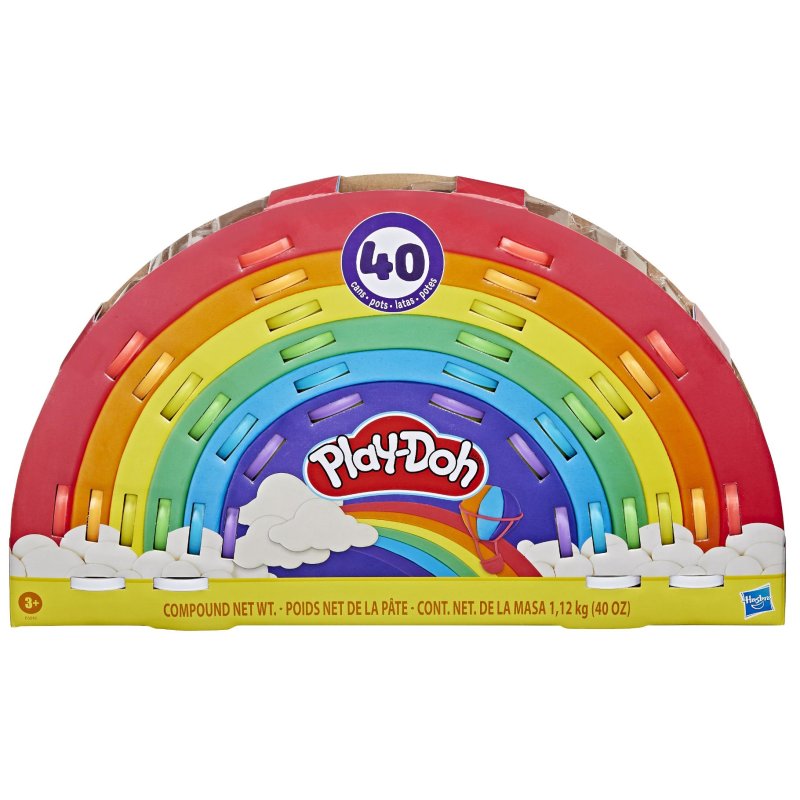 PLAYDOH RAINBOW COMPOUND PACK - 275 6016 - 275-6016