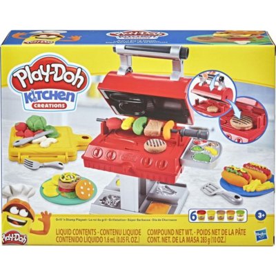 PLAY-DOH SUPER GRILL BARBECUE - 275 6525 - 275-6525