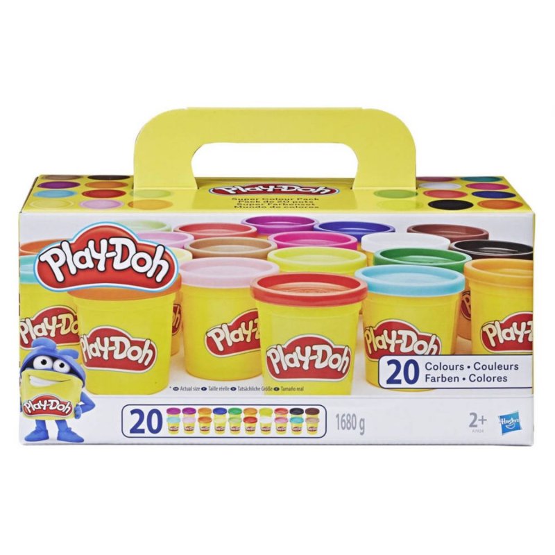 PLAY-DOH 20 KLEUREN PACK - 275 7924 - 275-7924