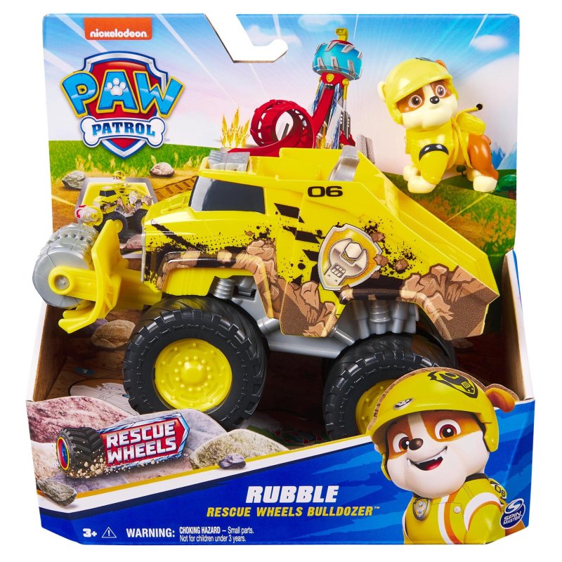 PAW PATROL  RESCUE WHEELS  RUBBLE - 301 9304 - 301-9304