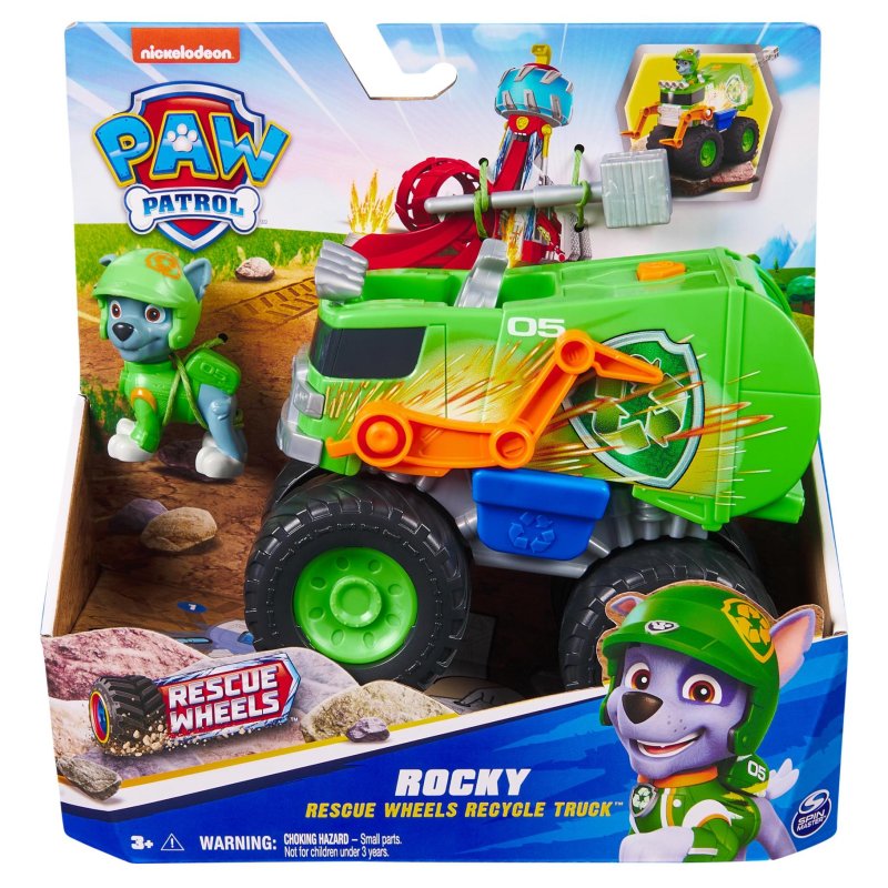 PAW PATROL  RESCUE WHEELS  ROCKY - 301 9331 - 301-9331