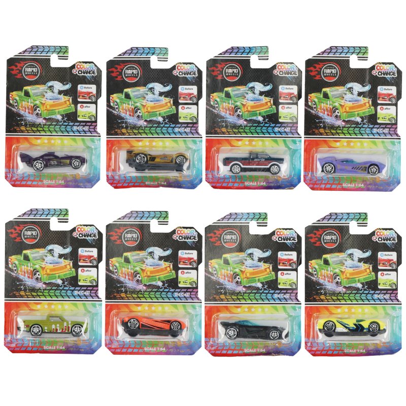 RAPID WHEELS DIE CAST AUTO COLOR CHANGE - 331 6606 - 331-6606