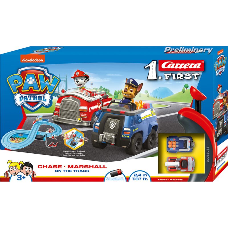 RACEBAAN CARRERA FIRST PAW PATROL 240 CM - 369 3033 - 369-3033