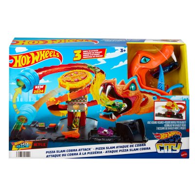 HOT WHEELS CITY PIZZA SLAM COBRA ATTACK - 369 5121 - 369-5121