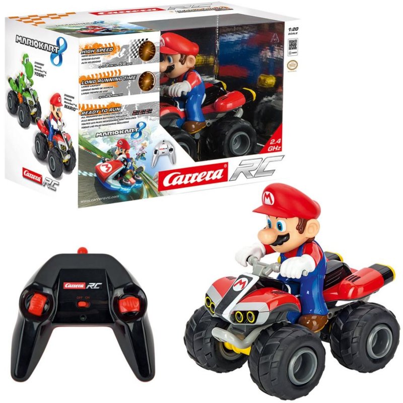 R/C CARRERA MARIO QUAD 1:20 - 394 7020 - 394-7020