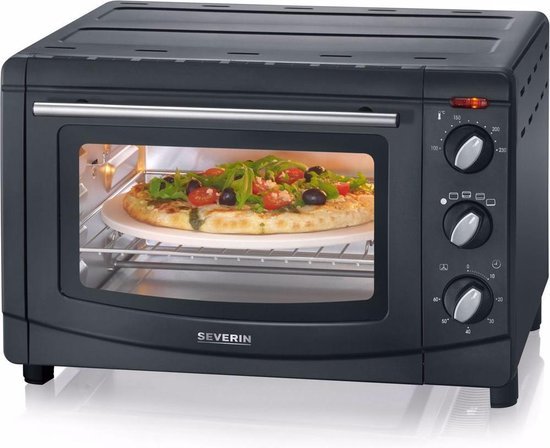 SEVERIN OVEN 20L 1500W SPIT +PIZZASTEEN - 4008146034961 - 5300933