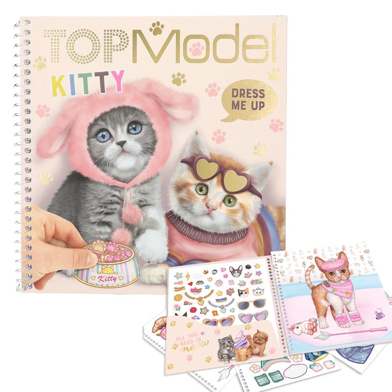 TOPMODEL DRESS ME UP STICKERBOOK KITTY - 4010070677459 2 - 0012965