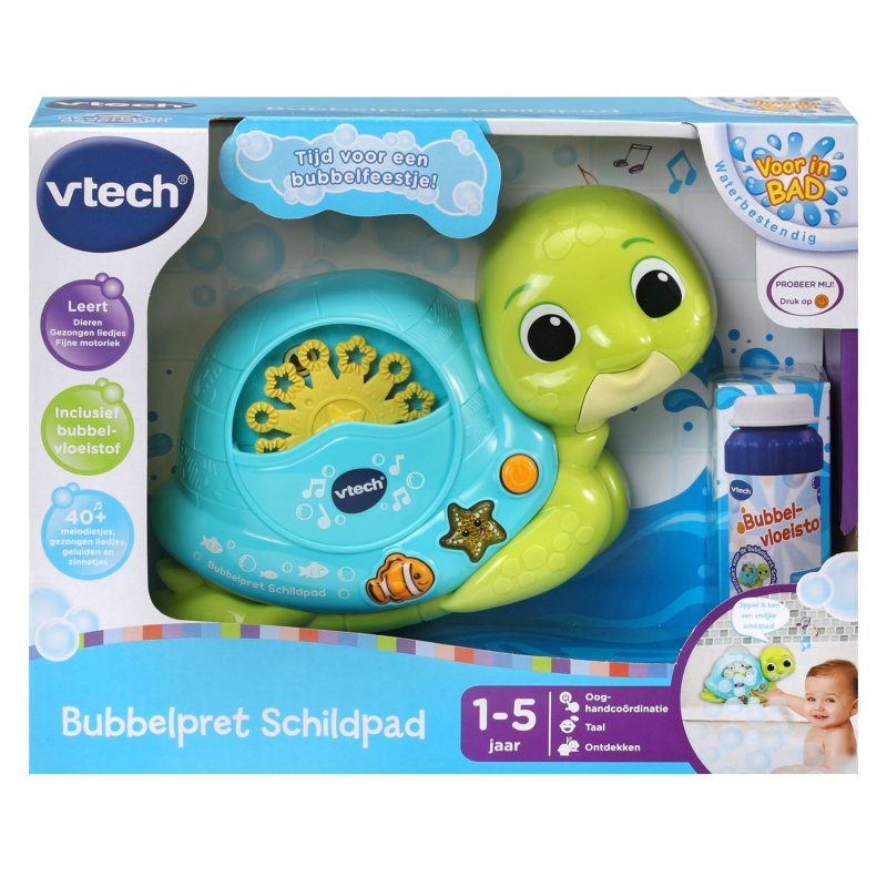 VTECH BAD BUBBELPRET SCHILDPAD - 405 5608 - 405-5608