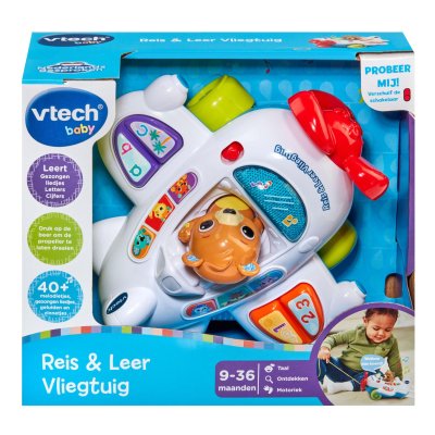 VTECH BABY REIS &amp; LEER VLIEGTUIG - 405 7923 - 405-7923