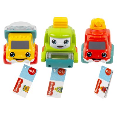 FISHER PRICE PUSH ALONG VOERTUIGEN ASSOR - 406 2640 - 406-2640