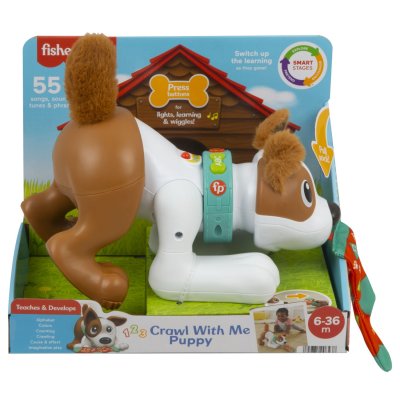 FISHER PRICE 123 CRAWL WITH ME PUPPY - 406 8159 - 406-8159